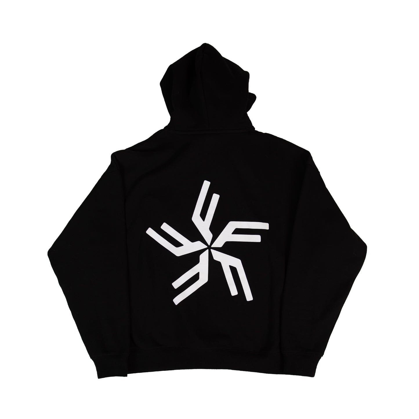 FINE55E FLOWER BACK HOODIE