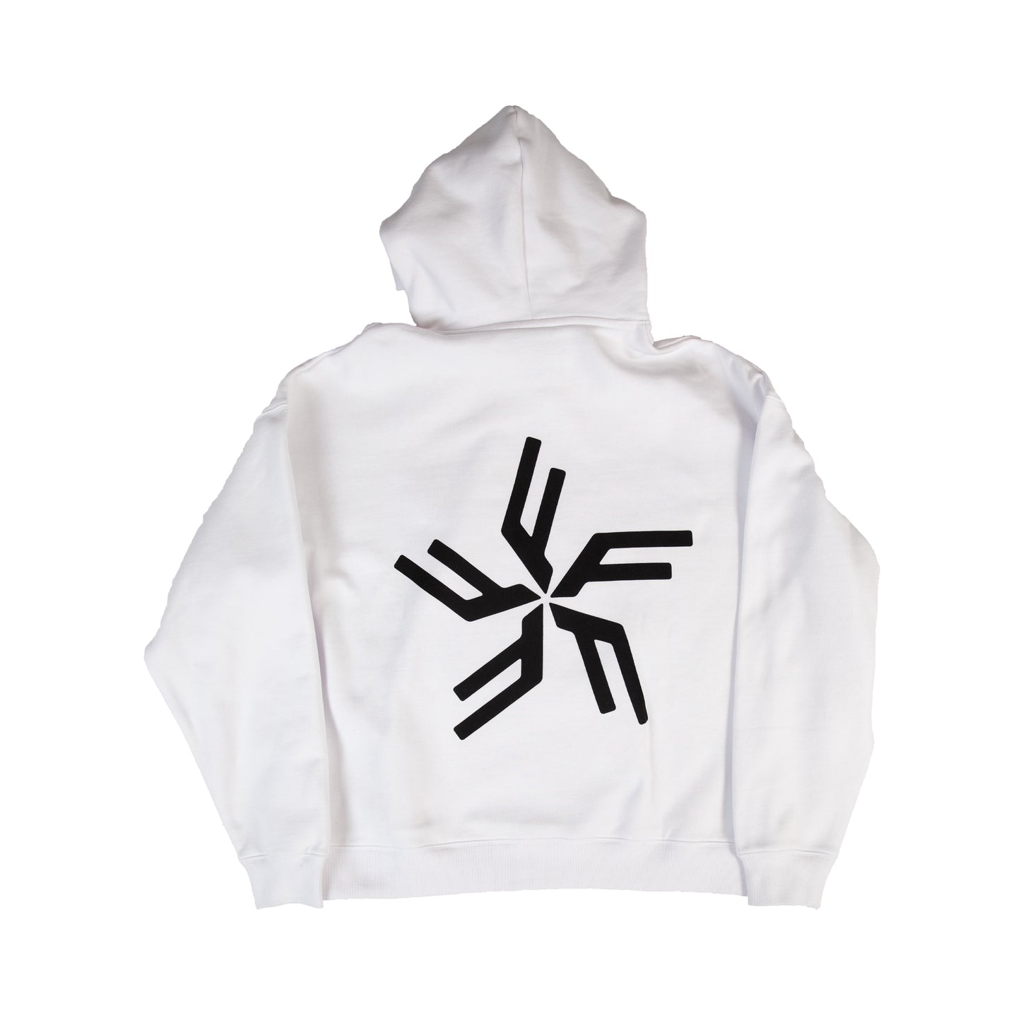 FINE55E FLOWER BACK HOODIE